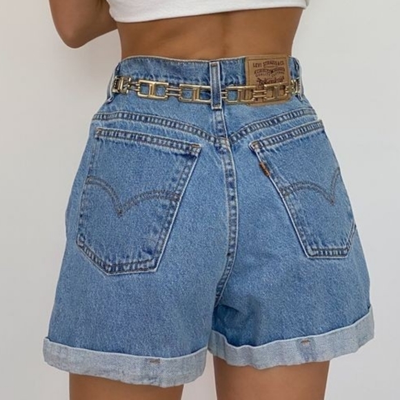 🤠Vintage 505 levis denim shorts🤠 - Picture 3 of 6